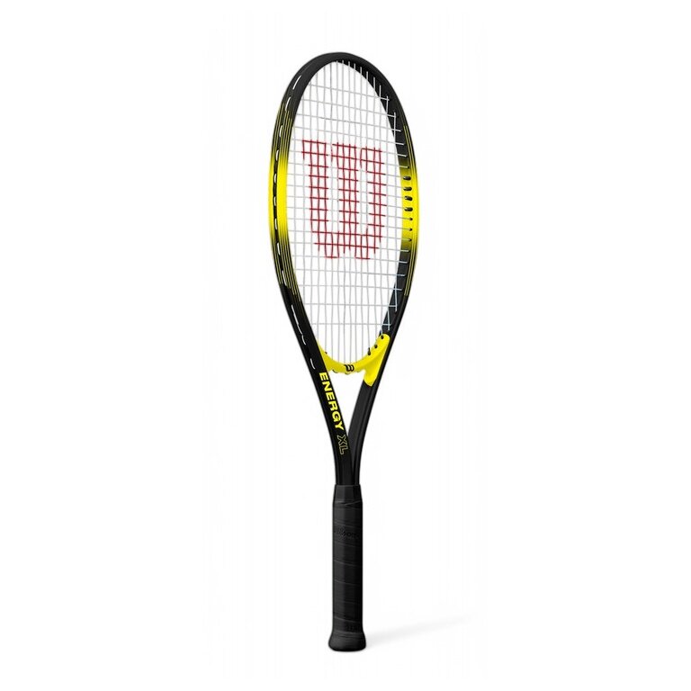 Wilson Tennisschläger Energy XL 112in/274g/Freizeit schwarz/gelb - besaitet -
