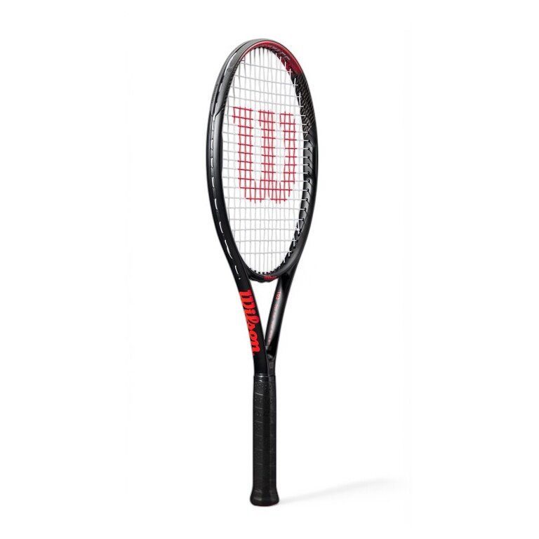 Wilson Tennisschläger Pro Staff Precision 103in/269g/Freizeit 2025 schwarz - besaitet -