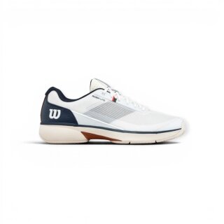 Wilson Tennisschuhe Rush Lite 5.0 CLC Allcourt weiss/navyblau Herren