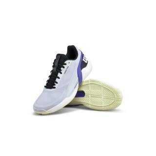 Wilson Tennisschuhe Rush Pro 5.0 Clay/Sandplatz grau/schwarz/violett Herren