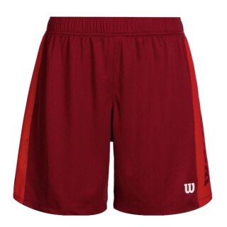 Wilson Sporthose Fundamentals Short kurz rot Damen