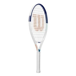 Wilson Kinder-Tennisschläger Roland Garros Elite 23in (7-10 Jahre) 2025 weiss - besaitet -