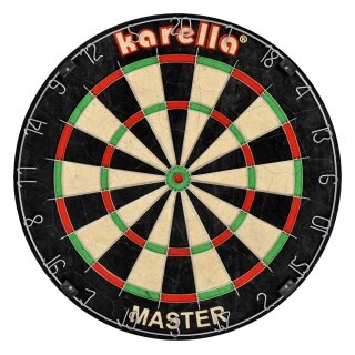 Karella Trainings-Dartscheibe Master (langlebig und robust)