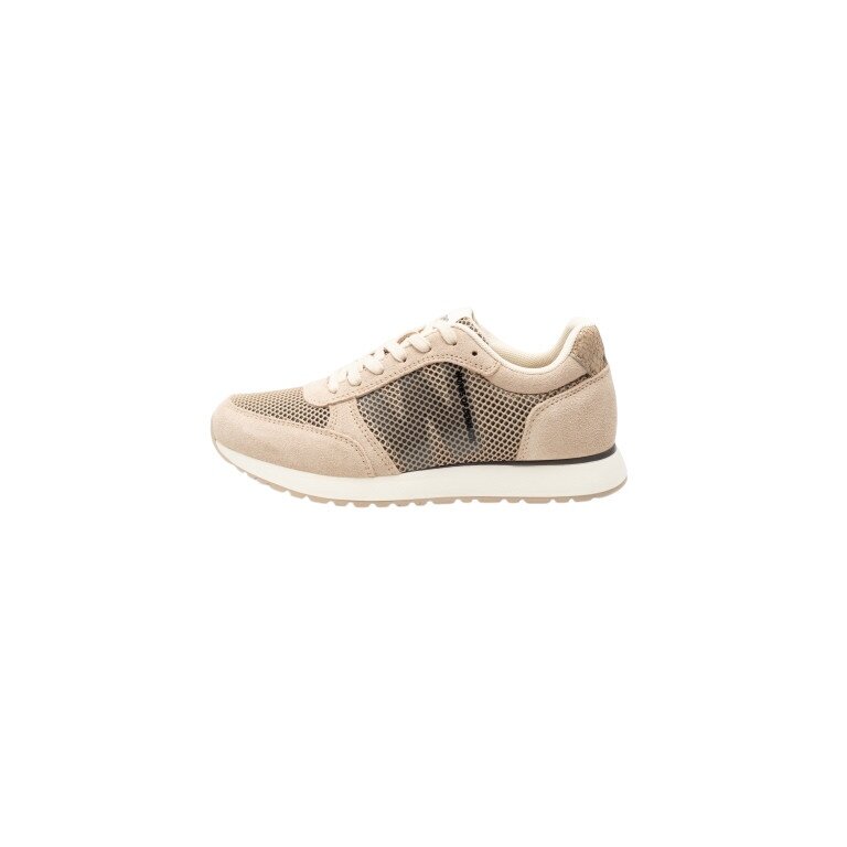 Woden Sneaker Ronja Icon (Veloursleder/Mesh) beige Damen