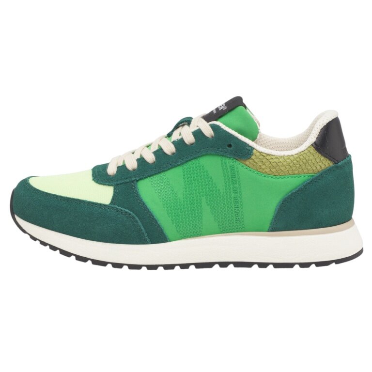 Woden Sneaker Ronja (Leder/Textil) grün Damen