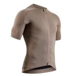 X-Bionic Fahrrad-Shirt Xceed Ride Jersey (Front-Reißverschluss, angenehmes Tragegefühl) sand/beige Herren