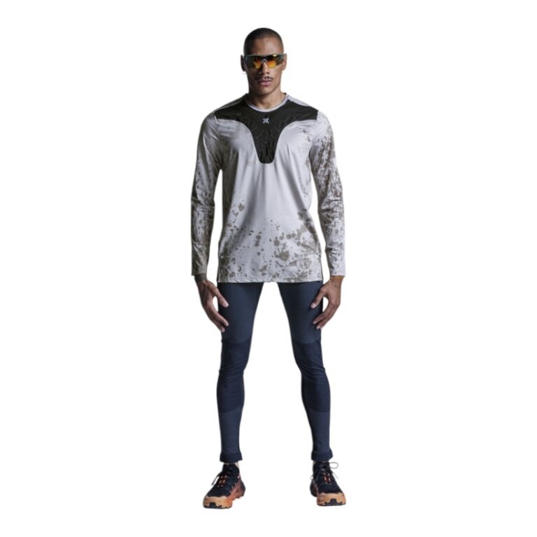X-Bionic Lauf-Langarmshirt Corefusion Run Shirt LS (ultraleicht, Hybride Feuchtigkeitsregulierung) sand/dirt Herren