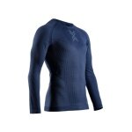 X-Bionic Lauf-Langarmshirt Xceed Run Shirt LS (leicht, optimale Temperaturregulierung) marineblau/slate Herren