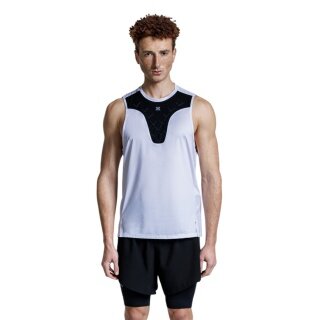 X-Bionic Lauf-Tanktop Corefusion Run Tank weiss Herren