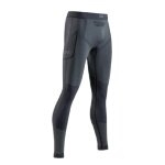 X-Bionic Laufhose Xceed Ride Run Long Tight (optimale Thermoregulation) lang schwarz/grau Herren