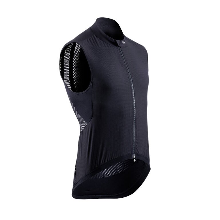 X-Bionic Fahrrad-Weste Spherewind Cycling Vest (winddicht) schwarz Herren