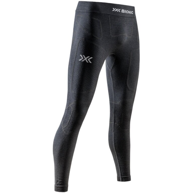X-Bionic Unterziehhose Pant Symbio Merino (Merinowolle) lang Unterwäsche schwarz Herren