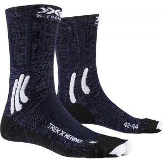X-Socks Trekkingsocke Trek X Merino 4.0 dunkelblau - 1 Paar