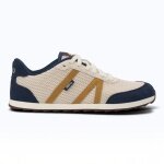 Xero Shoes Barfussschuhe Sneaker Wynn (flexible Sohle, breite Zehenbox) beige/navyblau Herren
