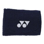 Yonex Schweissband Handgelenk Yonex Logo Mitte 10x8cm dunkel navyblau 1er