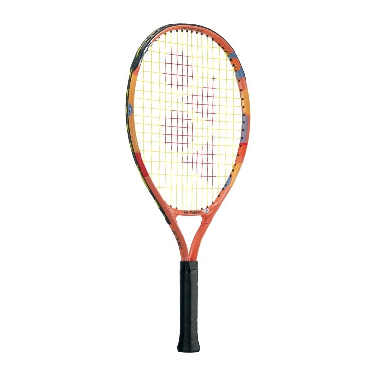 Yonex Kinder-Tennisschläger Junior JR 21in (4-7 Jahre) 2025 korallrot/orange - besaitet -