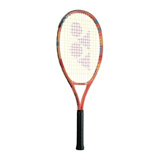 Yonex Kinder-Tennisschläger Junior JR 25in (9-12 Jahre) 2025 korallrot/orange - besaitet -