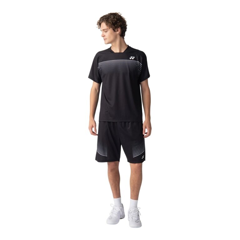 Yonex Sport-Tshirt Practice 10727 (100% Polyester) 2026 schwarz Herren