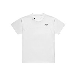 Yonex Sport-Tshirt Club Practice 10728J (100% Polyester) 2026 weiss Jungen
