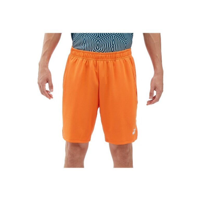Yonex Sporthose Short Knit Tournament kurz 2024 orange Herren