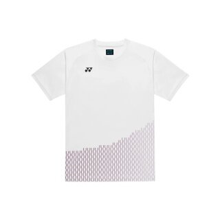 Yonex Sport-Tshirt Practice 16863J (100% Polyester) 2026 weiss Jungen