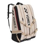 Yonex Racketbag Gearlogic Racquet (Schlägertasche, 3 Hauptfächer, Schuhfach) 2026 beige 12er