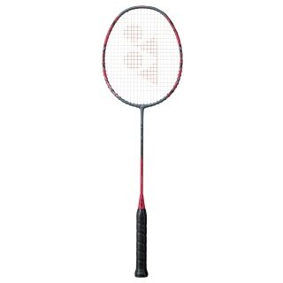 Yonex Badmintonschläger ARC Saber 11 Play (ausgewogen, mittel) grau/rot - besaitet -