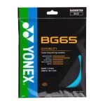 Yonex Badmintonsaite BG65 (Allround+Haltbarkeit) türkisblau Set 10m