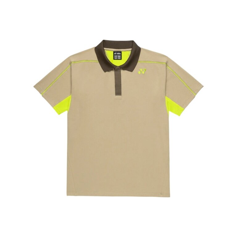 Yonex Tennis-Polo Practice French Open 10723 (Roland Garros) 2026 khaki Herren