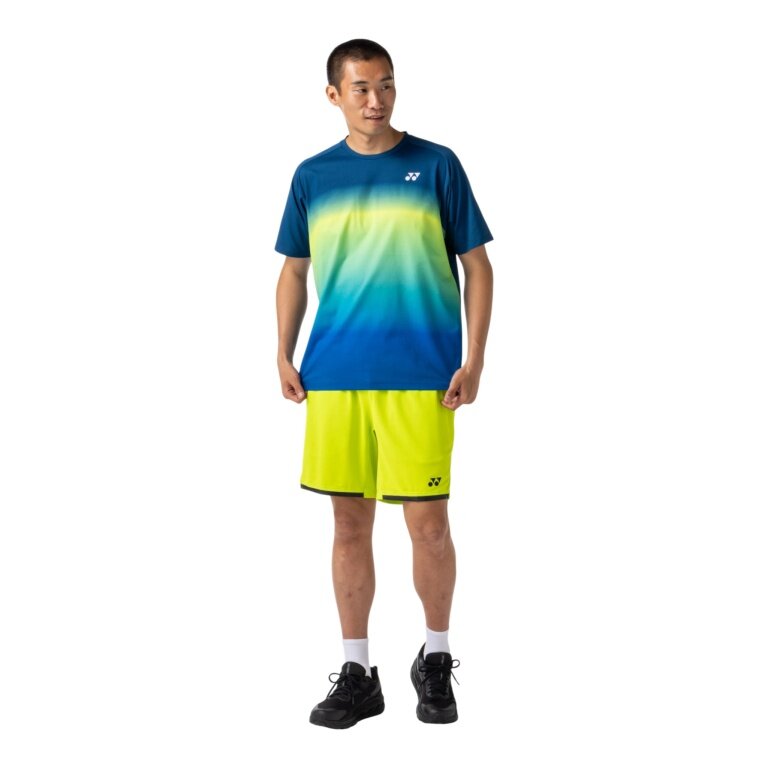 Yonex Sport-Tshirt Practice Graphic 16843 (100% Polyester) 2026 indogoblau Herren