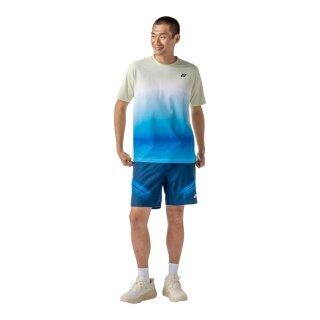 Yonex Sport-Tshirt Practice Graphic 16843 (100% Polyester) 2026 champagne/blau Herren