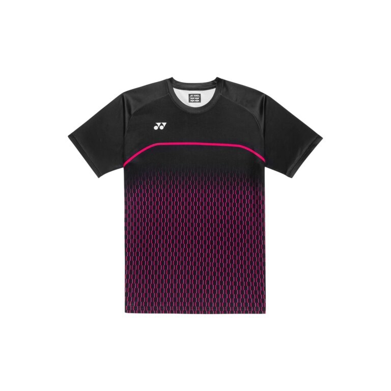 Yonex Sport-Tshirt Practice Print 16861 (100% Polyester) 2026 schwarz Herren