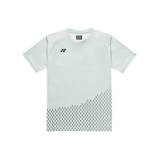 Yonex Sport-Tshirt Practice Print 16863 (100% Polyester) 2026 silbergrau Herren