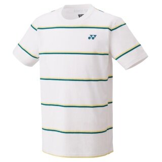 Yonex Sport-Tshirt Practice (100% Baumwolle) 2024 weiss Herren