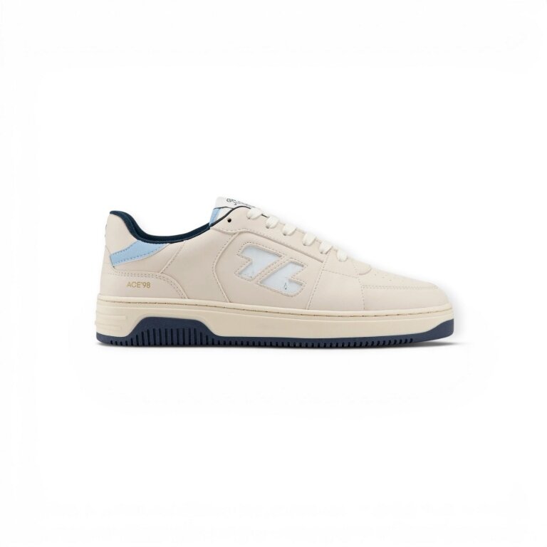 Zeta Sneaker Ace 98 creamweiss/marineblau Damen