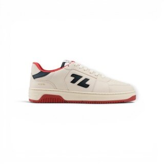Zeta Sneaker Ace 98 creamweiss/marineblau/rot Damen