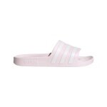 adidas Badeschuhe Adilette Aqua 3-Streifen (Cloudfoam Fußbett, vorgeformter EVA-Riemen) hellpink - 1 Paar