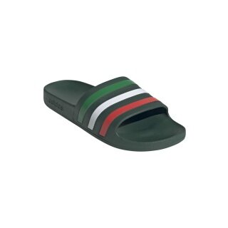adidas Badeschuhe Adilette Aqua 3-Streifen dunkelgrün Herren - 1 Paar