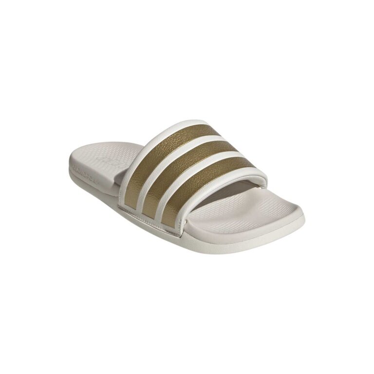 adidas Badeschuhe Adilette Comfort 2.0 weiss/gold Damen - 1 Paar