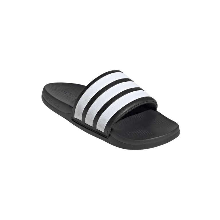 adidas Badeschuhe Adilette Comfort 2.0 Slides schwarz/weiss - 1 Paar