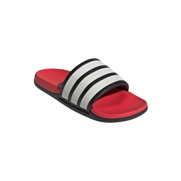 adidas Badeschuhe Adilette Comfort 2.0 Slides schwarz/weiss/rot - 1 Paar