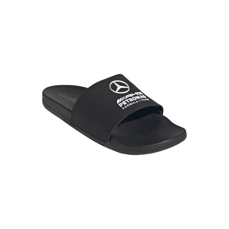 adidas Badeschuhe Adilette Comfort Mercedes AMG Petronas F1 Team Slides schwarz/weiss Herren - 1 Paar