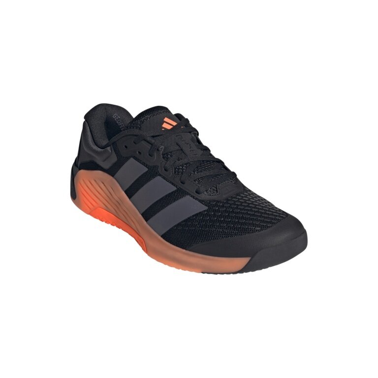 adidas Fitnessschuhe Dropset 4 Power Trainer schwarz/orange Herren