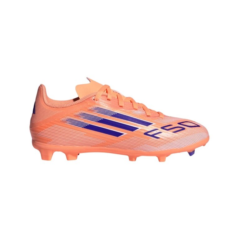 adidas Fussballschuhe F50 League FG/MG (Kunstrasen, für feste Böden) orange/blau Jungen