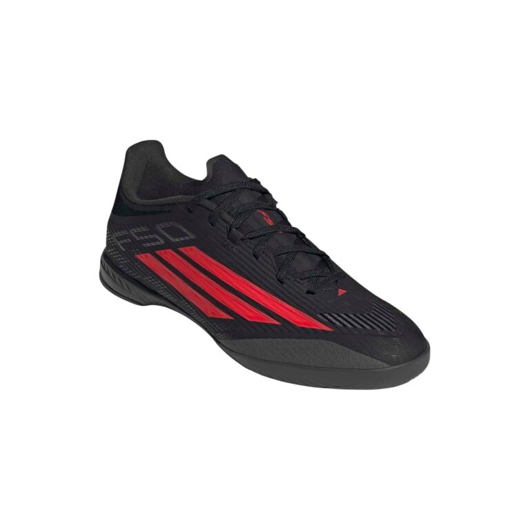 adidas Fussballschuhe F50 League (Indoor Training/Hallentraining) schwarz/rot Herren