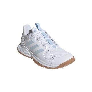 adidas Hallen-Indoorschuhe Court Flight weiss/blau Damen
