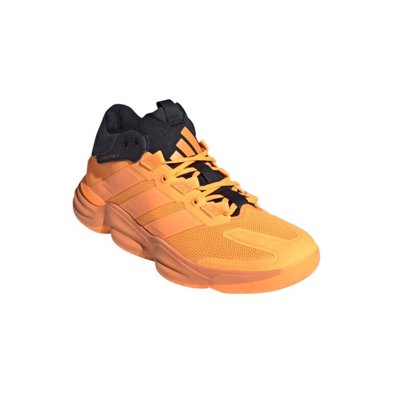 adidas Hallen-Indoorschuhe Courtstabil (Basketball) orange/schwarz Herren