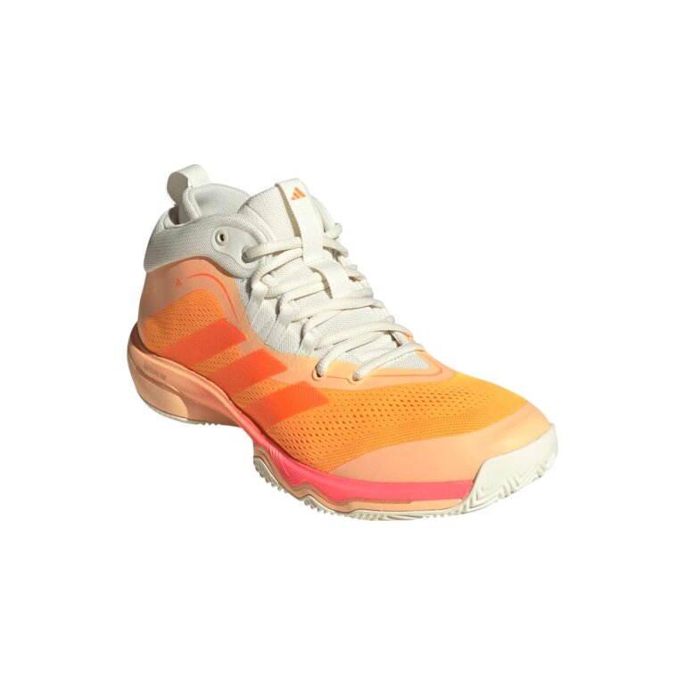 adidas Hallen-Indoorschuhe CrazyFlight Mid 7 orange/weiss Herren