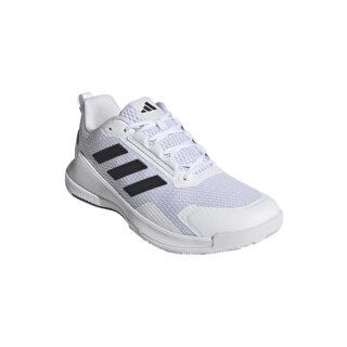 adidas Hallen-Indoorschuhe Novaflight 2 weiss/schwarz Herren