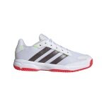 adidas Hallen-Indoorschuhe Stabil 2025 weiss/silber/rot Kinder